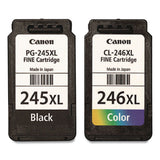 Canon® 8278B005 (PG-245XL/CL-246XL) Ink/Paper Combo, 180/300 Page-Yield, Black/Tri-Color (CNM8278B005) Each