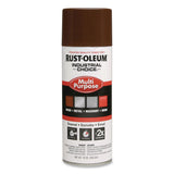 Rust-Oleum® Industrial Choice 1600 System Multi-Purpose Enamel Spray Paint, Gloss Brown, 12 oz Aerosol Can, 6/Carton (RST1674830) Case of 6