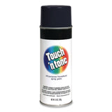 Rust-Oleum® Touch'n Tone Spray Paint, Flat Black, 10 oz Aerosol Can, 6/Carton (RST55275830) Case of 6
