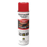 Rust-Oleum® Industrial Choice M1600 System Solvent-Based Precision Line Marking Paint, Flat Red, 17 oz Aerosol Can, 12/Carton (RST203029V) Case of 12