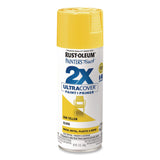 Rust-Oleum® Painter's Touch 2X Ultra Cover Spray Paint, Gloss Sun Yellow, 12 oz Aerosol Can, 6/Carton (RST334046) Case of 6