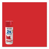Rust-Oleum® Painter's Touch 2X Ultra Cover Spray Paint, Gloss Apple Red, 12 oz Aerosol Can, 6/Carton (RST334024) Case of 6