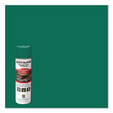 Rust-Oleum® Industrial Choice M1600 System Solvent-Based Precision Line Marking Paint, Flat Green, 17 oz Aerosol Can, 12/Carton (RST1634838V) Case of 12
