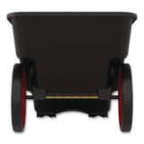 Suncast Commercial® 9 cu ft Yard Cart, 28 x 49.5 x 27.5, Resin, Black (SUAYCCPD9005PK) Each