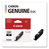 Canon® 6674C001 (CLI-231) Ink, 600 Page-Yield, Black (CNM6674C001) Each