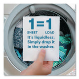 ECOS® Liquidless Laundry Detergent Sheets, Free and Clear, 50 Sheets/Box (EOP953710EA) Each