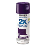 Rust-Oleum® Painter's Touch 2X Ultra Cover Spray Paint, Gloss Purple, 12 oz Aerosol Can, 6/Carton (RST334042) Case of 6