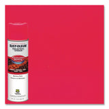 Rust-Oleum® Industrial Choice M1400 System Water-Based Construction Marking Paint, Gloss Fluorescent Pink, 17 oz Aerosol Can, 12/Carton (RST264702) Case of 12