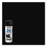 Rust-Oleum® Painter's Touch 2X Ultra Cover Spray Paint, Gloss Black, 12 oz Aerosol Can, 6/Carton (RST334026) Case of 6