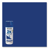 Rust-Oleum® Painter's Touch 2X Ultra Cover Spray Paint, Gloss Brilliant Blue, 12 oz Aerosol Can, 6/Carton (RST334027) Case of 6