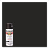 Rust-Oleum® Stops Rust Spray Paint, Flat Black, 12 oz Aerosol Can, 6/Carton (RST7776830) Case of 6