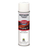 Rust-Oleum® Industrial Choice M1400 System Water-Based Construction Marking Paint, Gloss White, 17 oz Aerosol Can, 12/Carton (RST264692CT) Case of 12