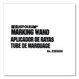 Rust-Oleum® Professional Inverted Spray Paint Marking Wand, Black (RST2393000CT) Each