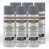 Rust-Oleum® Professional Spray Paint, Gloss Dark Machine Gray, 15 oz Aerosol Can, 6/Carton (RST7587838CT) Case of 6