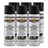 Rust-Oleum® Professional Spray Paint, Flat Black, 15 oz Aerosol Can, 6/Carton (RST7578838CT) Case of 6