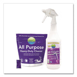 Diversey™ All Purpose Heavy-Duty Cleaner Starter Pack with 32 oz Empty Spray Bottle, Lavender Scent, 12 Chem Pacs/Carton (DVO9320998) Each