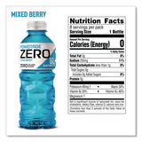 POWERADE® Zero Sports Drink, Assorted Flavors, 20 oz, 24/Carton (GRR22002679) Case of 24