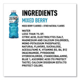 POWERADE® Zero Sports Drink, Assorted Flavors, 20 oz, 24/Carton (GRR22002679) Case of 24