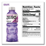 POWERADE® Zero Sports Drink, Assorted Flavors, 20 oz, 24/Carton (GRR22002679) Case of 24
