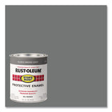 Rust-Oleum® Stops Rust Brush-On Protective Enamel Paint, Gloss Smoke Gray, 1 qt Can, 2/Carton (RST7786502) Case of 2