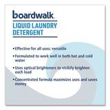Boardwalk® Liquid Laundry Detergent, Fresh and Clean Scent, 1 gal Bottle, 4/Carton (BWK4851) Case of 4
