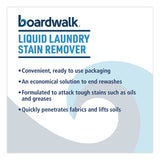Boardwalk® Liquid Laundry Stain Remover, Fresh and Clean Scent, 32 oz Bottle, 6/Carton (BWK4852) Case of 6