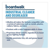 Boardwalk® Industrial Cleaner and Degreaser, Spearmint Scent, 32 oz Bottle, 12/Carton (BWK4834) Case of 12
