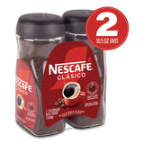 Nescafé® Clasico Dark Roast Instant Coffee, 21 oz Jar, 2/Carton (GRR22002635) Case of 2