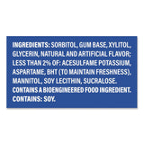 Trident® Sugar-Free Gum, Original Mint, 14 Sticks/Pack, 15 Packs/Carton (GRR22002639) Case of 15