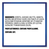 Dentyne Ice® Sugarless Gum, Peppermint Flavor, 16 Pieces/Pack, 12 Packs/Carton (GRR22002647) Case of 12