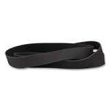 Alliance® Advantage Classic Black Rubber Bands, Size 107, 0.06" Gauge, 1 lb Box, 40/Box (ALL58075) Each