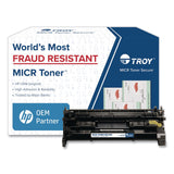 TROY® 02W1480A001 W1480X, High-Yield MICR Toner, Alternative for HP 02-W1480X-001, Black (TRS02W1480A001) Each