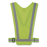 ergodyne® GloWear 8045X Hi-Vis Safety Vest, Polyester, One Size, Lime (EGO20090) Each