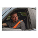 ergodyne® GloWear 8105 Hi-Vis Seat Belt Cover, 2.17" x 16.54", Orange (EGO29035) Each