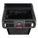 Rubbermaid® Commercial Fabric Cleaning Cart Bag for Rubbermaid Commercial Housekeeping and Janitorial Carts, 30 gal, 10.5 x 16.8 x 33, Black, 4/CT (RCP2202530) Case of 4