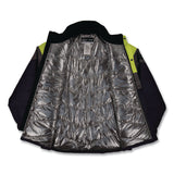 ergodyne® N-Ferno 6464 Insulated Freezer Jacket with AmpliFIRE Heat Reflective Lining, X-Large, Navy (EGO41135) Each