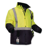 ergodyne® N-Ferno 6478 Class 2 Hi-Vis Freezer Jacket, Large, Lime (EGO41274) Each