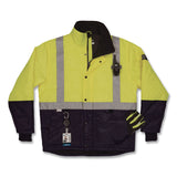 ergodyne® N-Ferno 6478 Class 2 Hi-Vis Freezer Jacket, Large, Lime (EGO41274) Each
