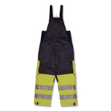 ergodyne® N-Ferno 6479 Hi-Vis Freezer Bib Overalls, X-Small, Lime (EGO41281) Each