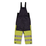ergodyne® N-Ferno 6479 Hi-Vis Freezer Bib Overalls, Large, Lime (EGO41284) Each