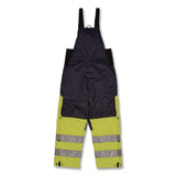 ergodyne® N-Ferno 6479 Hi-Vis Freezer Bib Overalls, X-Large, Lime (EGO41285) Each