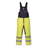 ergodyne® N-Ferno 6479 Hi-Vis Freezer Bib Overalls, 3X-Large, Lime (EGO41287) Each