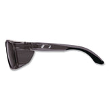 ergodyne® Skullerz SIXTEN Anti-Scratch/Enhanced Anti-Fog Safety Glasses w/Side Shield, Polarized, Translucent Smoke Frame, G15 Lens (EGO58260) Each