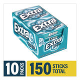 Wrigley's® Extra Polar Ice Sugar-Free Gum, Polar Ice, 15 Sticks/Pack, 10 Packs/Carton (GRR22002641) Case of 10