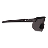 ergodyne® Skullerz AEGIR Color Enhancing Anti-Scratch and Enhanced Anti-Fog Safety Glasses, Matte Black Frame, High Contrast Smoke Lens (EGO55221) Each