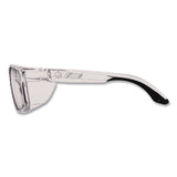 ergodyne® Skullerz SIXTEN Anti-Scratch/Enhanced Anti-Fog Safety Glasses with Side Shields, Clear Polycarbonate Frame/Lens (EGO58210) Each