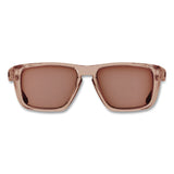 ergodyne® Skullerz SIXTEN Anti-Scratch/Enhanced Anti-Fog Safety Glasses w/Side Shield, Polarized Mirrored Lens, Translucent Tan, Bronze (EGO58241) Each