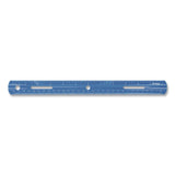 Westcott® Plastic Ruler, Standard/Metric, 12" Long, Randomly Assorted Colors (ACM10526) Each