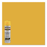 Rust-Oleum® Professional Spray Paint, Gloss Yellow, 15 oz Aerosol Can, 6/Carton (RST7543838CT) Case of 6
