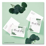 Avery® Quarter-Fold Greeting Cards with Matching Envelopes, 80 lb, 5.5 x 4.25, Matte White, 1 Card/Sheet, 20 Sheets/Pack (AVE3266) Pack of 20